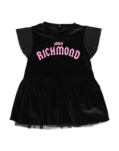 JOHN RICHMOND Vestido para bebé  Black 100% Polyester
