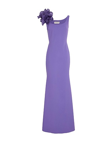 CHIARA BONI LA PETITE ROBE Long dress Purple 72% Polyamide, 28% Elastane