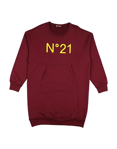 N°21 Vestito Bordeaux 100% Cotone