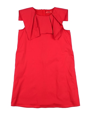 JIJIL JOLIE Dress Red 79% Cotton, 18% Polyamide, 3% Elastane