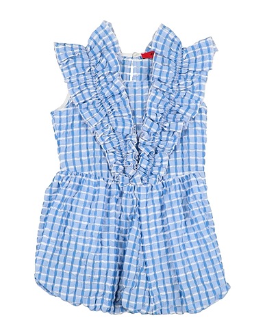 JIJIL JOLIE Dress Light blue 46% Cotton, 45% Polyester, 9% Polyamide