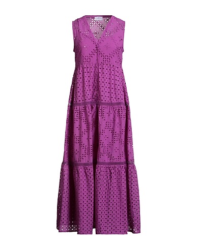 NENETTE Long dress Mauve 100% Cotton