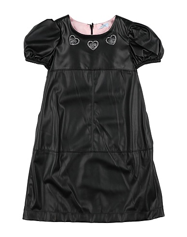 CHIARA FERRAGNI Dress Black 100% Polyester, Polyurethane resin