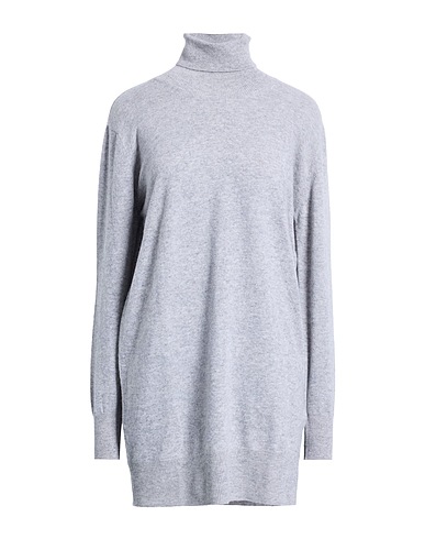 BELLWOOD Short dress Grey 90% Wool, 10% Cashmere