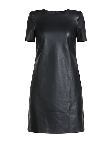 WOLFORD Short dress Black 96% Polyester, 4% Elastane, Polyurethane