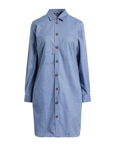 BARBOUR Vestito chemisier Avio 100% Cotone