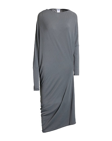 WOLFORD Midi dress Grey 78% Viscose, 17% Polyamide, 5% Elastane