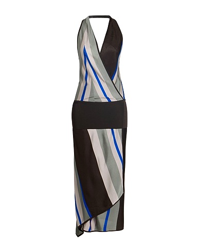 FERRAGAMO Midi dress Grey 100% Viscose