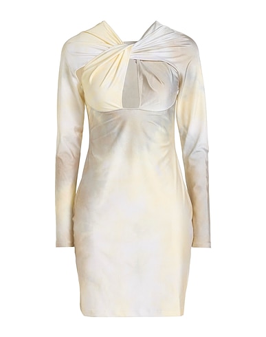 COPERNI Sheath dress Pastel yellow 80% Polyamide, 20% Elastane