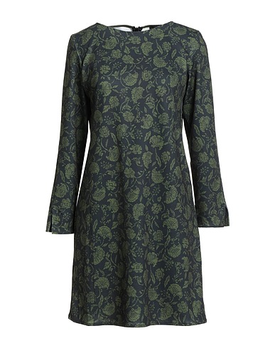 EMME by MARELLA Short dress Military green 95% Polyester, 5% Elastane
