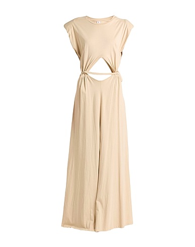KOSTUMNº1 GENYAL! Long dress Beige 100% Cotton