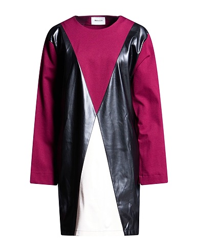 MARIUCCIA Vestito corto Bordeaux 65% Viscosa, 30% Nylon, 5% Elastan