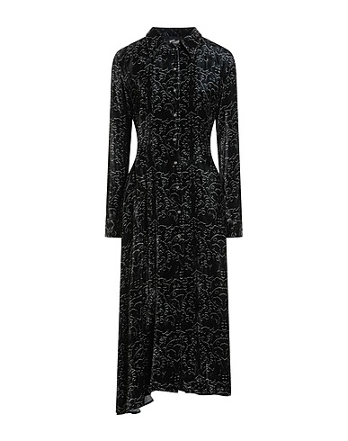 MIMI LIBERTÉ by MICHEL KLEIN Long dress Black 82% Viscose, 18% Silk