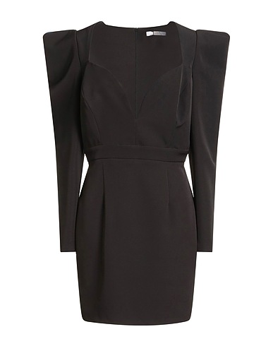 SILENCE LIMITED Elegant dress Black 95% Polyester, 5% Elastane