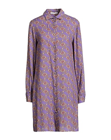 RAFFAELA D'ANGELO Robe courte 85% Viscose, 15% Laine