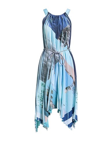 MARC CAIN Midi dress Azure 100% Polyester