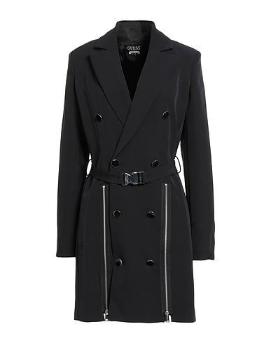 GUESS Blazer dress Black 88% Polyester, 12% Elastane