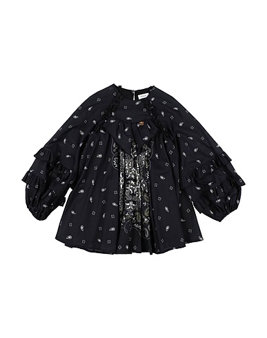 PINKO UP Vestito Nero 100% Cotone