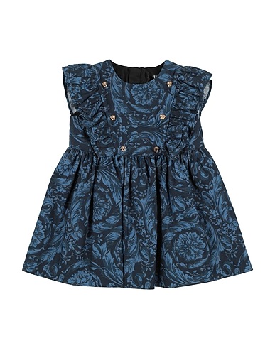 VERSACE YOUNG Vestido para bebé  Midnight blue 100% Cotton