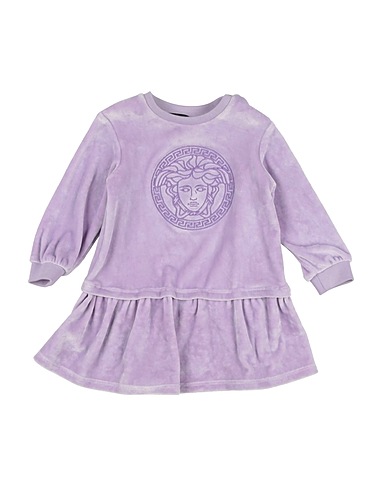 VERSACE YOUNG Baby dress 92% Polyester, 8% Elastane, Viscose