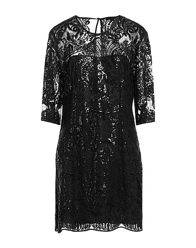 SEVENTY VENEZIA DRESSES Black 100% Polyester