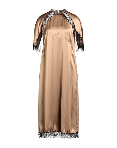 FABIANA FILIPPI Midi dress Khaki 100% Viscose, Polyamide