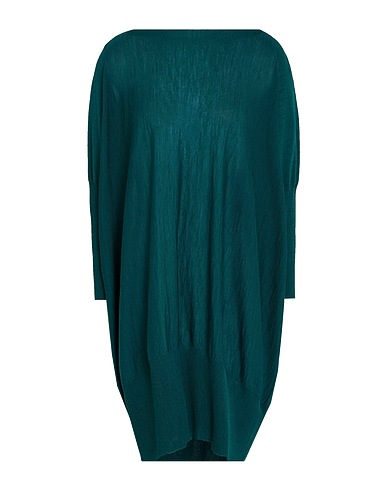 KNIT KNIT Short dress Emerald green 100% Wool