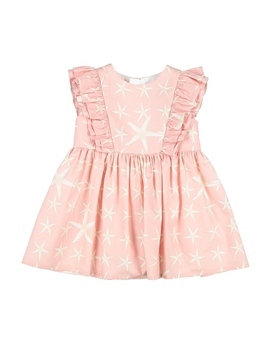 VERSACE YOUNG Vestido para bebé  Light pink 100% Cotton