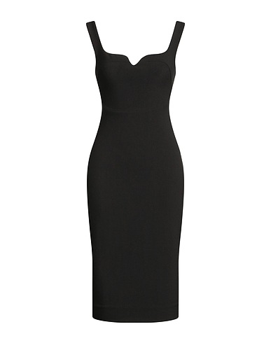 VICTORIA BECKHAM Elegant dress Black 45% Polyester, 36% Virgin Wool, 16% Polyamide, 3% Elastane