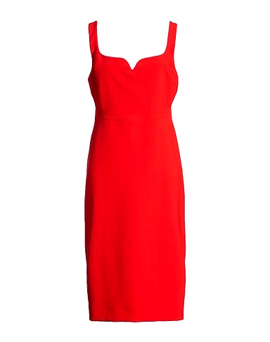 VICTORIA BECKHAM Midi dress 45% Polyester, 36% Virgin Wool, 16% Polyamide, 3% Elastane