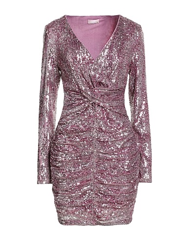 LIU •JO Elegant dress Mauve 97% Polyester, 3% Elastane