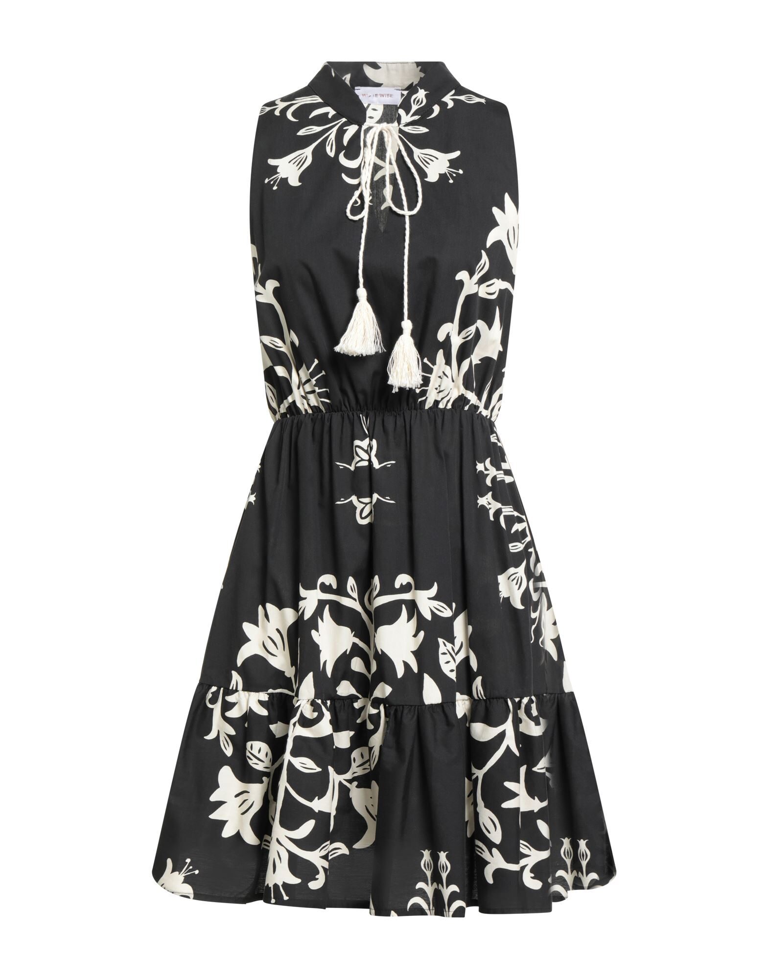 WHITE WISE - ミニ丈ドレス