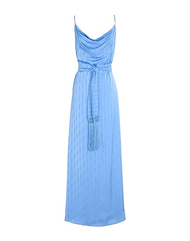 NENETTE Long dress Light blue 100% Viscose
