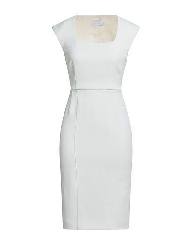 NENETTE Tubino Bianco 92% Poliestere, 8% Elastan