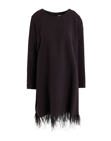 MILVA P. ® Short dress Black 98% Viscose, 2% Elastane