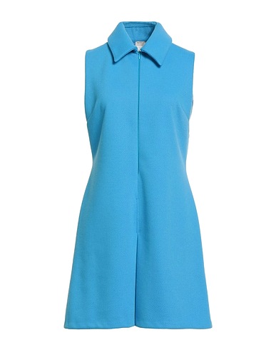 MILVA MI Vestito corto Azzurro 50% Viscosa, 50% Acetato