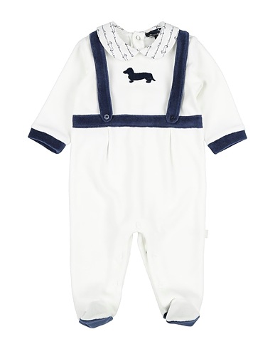 HARMONT & BLAINE Baby jumpsuit  White 80% Cotton, 20% Polyester