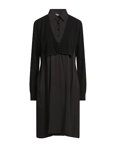 GRETHA Milano Shirt dress 40% Viscose, 35% Polyester, 25% Wool