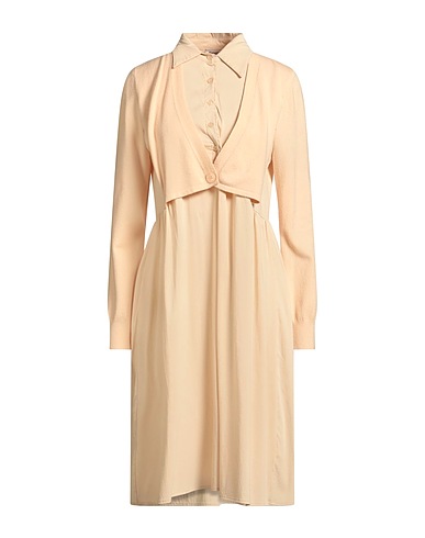 GRETHA Milano Robe chemise 40% Viscose, 35% Polyester, 25% Laine