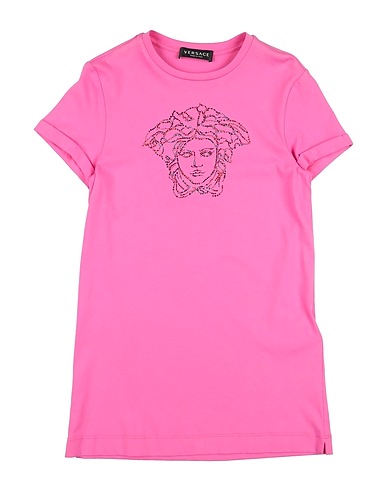 VERSACE YOUNG Φόρεμα Ροζ 100% Βαμβάκι