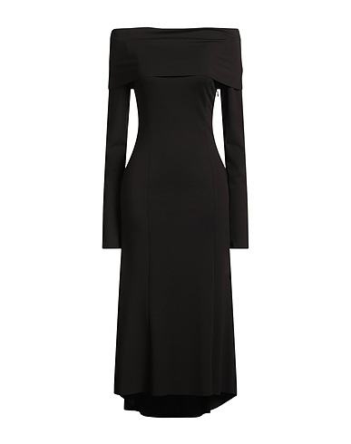 DOROTHEE SCHUMACHER Long dress Black 62% Viscose, 32% Polyamide, 6% Elastane
