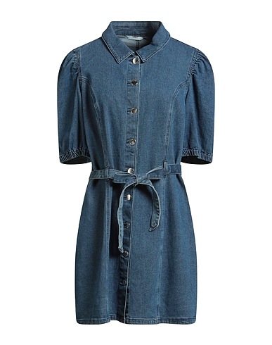ONLY Jeanskleid BLUE DENIM Blau 98% Baumwolle, 2% Elastan