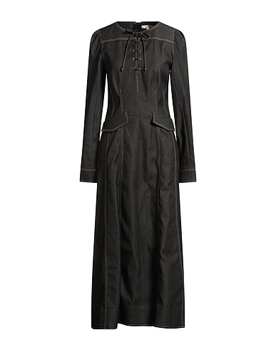 DOROTHEE SCHUMACHER Denim dress Charcoal 82% Cotton, 17% Wool, 1% Elastane