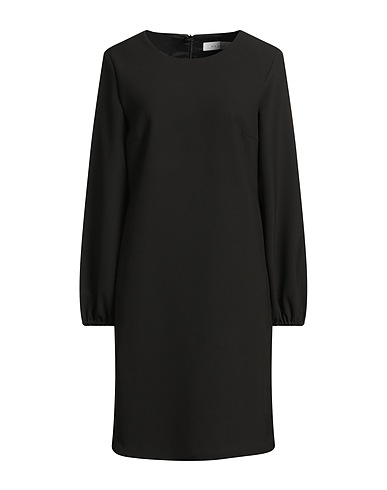 NVSCO 2107 Sheath dress Black 63% Polyester, 27% Viscose, 7% Cotton, 3% Elastane