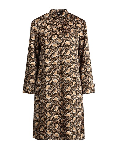 EMME by MARELLA Κοντό φόρεμα Μαύρο 100% Πολυεστέρας