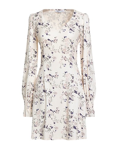 MAR DE MARGARITAS Short dress Ivory 100% Viscose