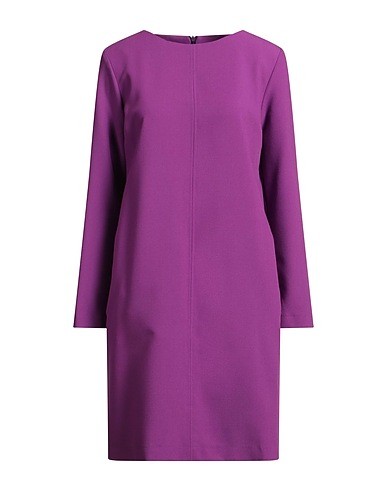 ROSSOPURO Short dress Mauve 77% Polyester, 17% Viscose, 6% Elastane