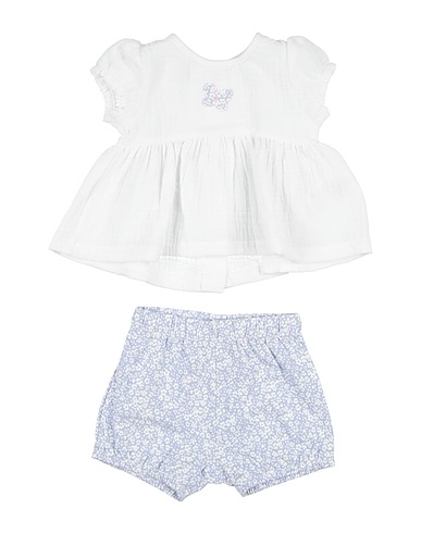 iDO Babykleidung-Set  Weiß 100% Baumwolle