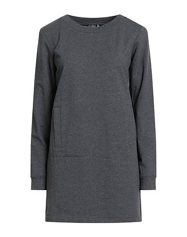 NORMA KAMALI Vestito corto Antracite 95% Cotone, 5% Elastan