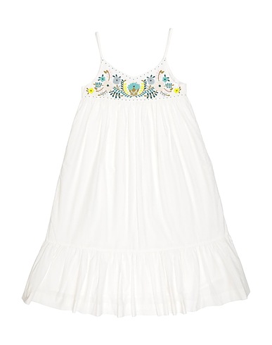 BONPOINT Dress White 100% Cotton